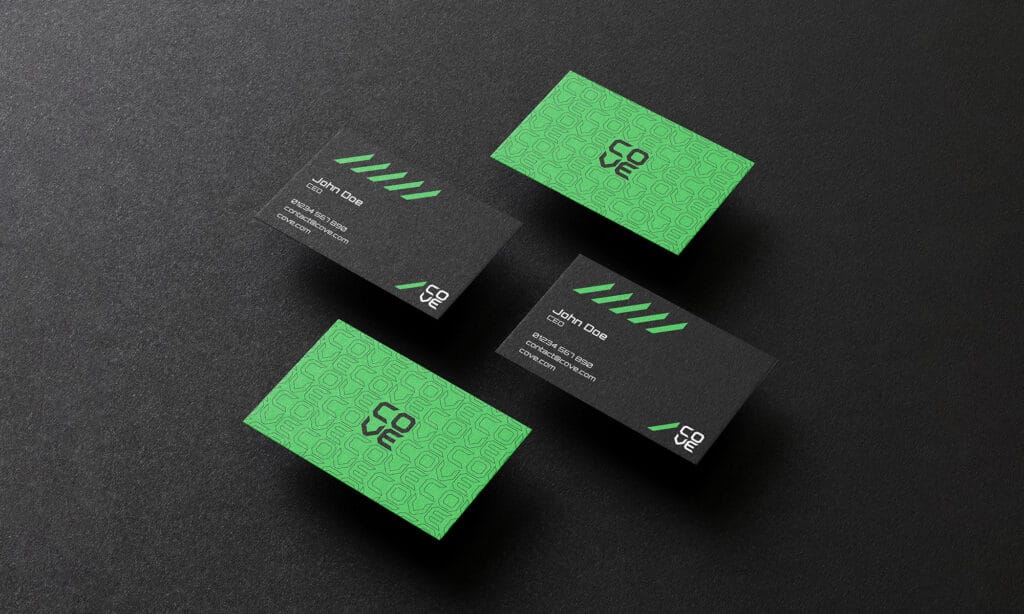 Cove business cards