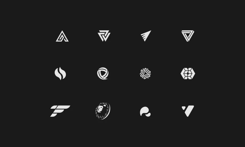 A selection of logo designs