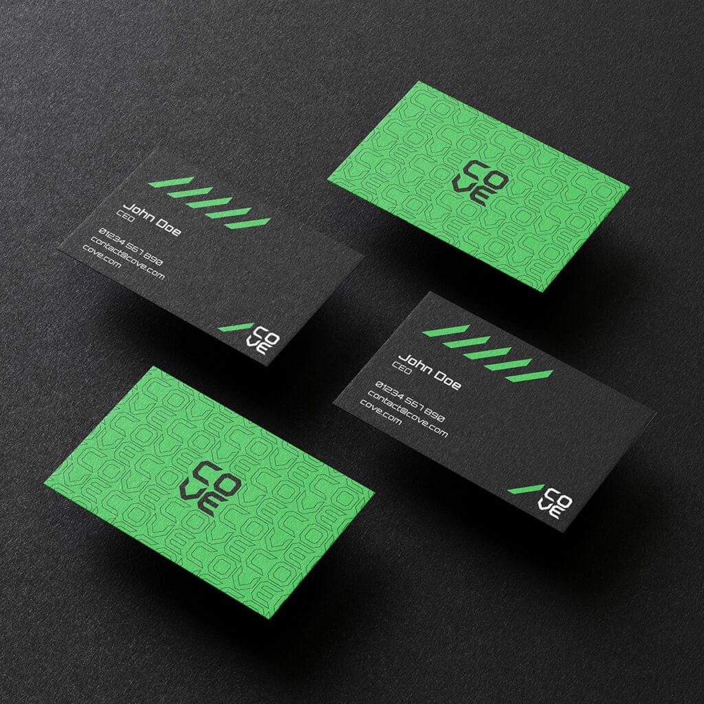 Business cards for Cove