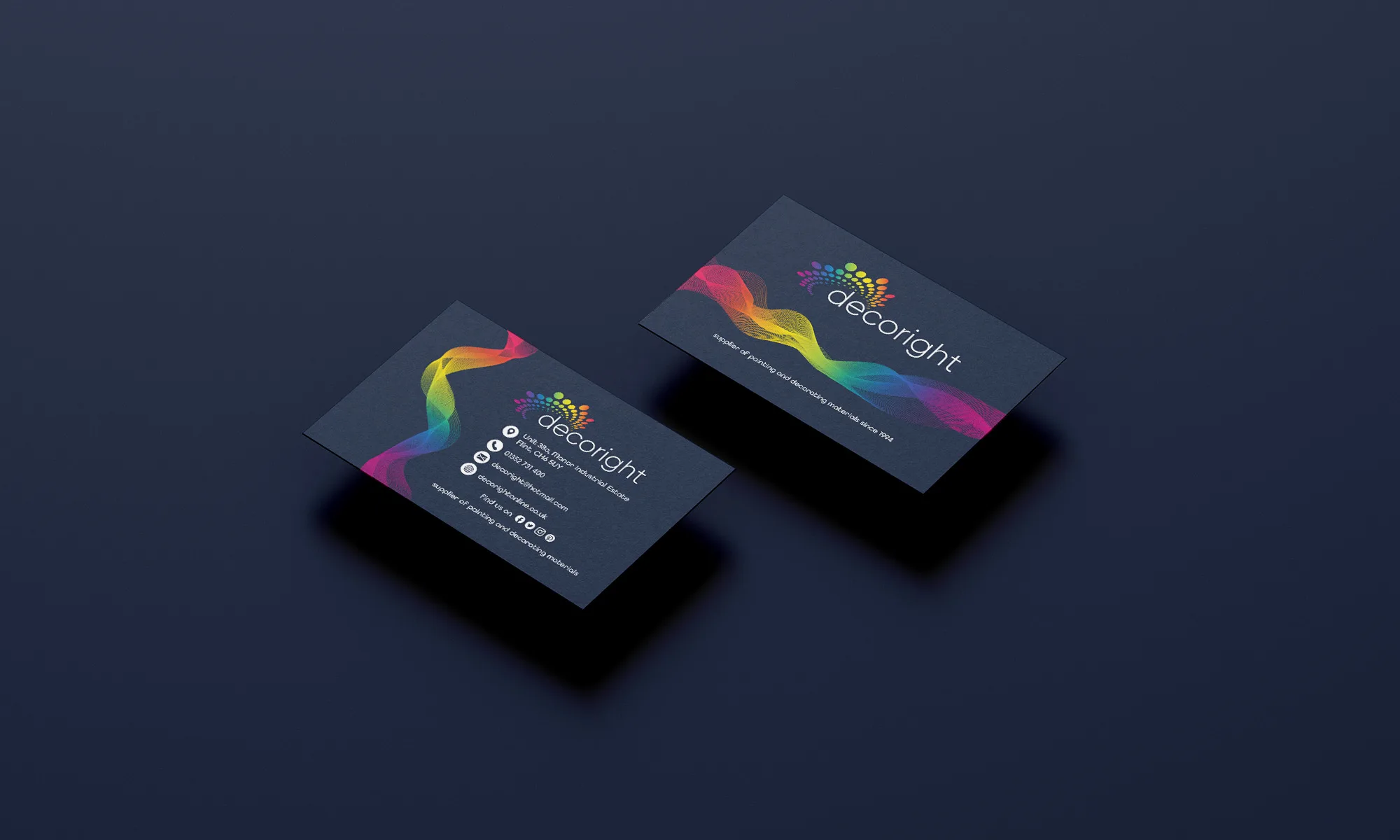 Decoright business cards